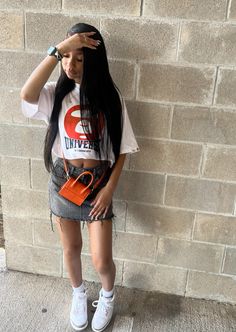 Bape Shirt Outfit, Big Jam, Parody Flicks, Fashion School Outfits, Bape Shirt, Drippy Outfit, 90s Fits, Fly Outfit, Fashion School