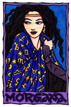 a drawing of a woman with dreadlocks wearing a blue scarf and stars on her head