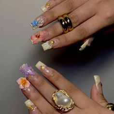 Acrylics Ideas, Long Nail, Nail Styles