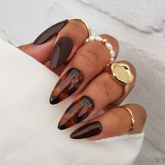 #cheetahprint #summernails #winternails #fallnails Nails Bright, Black Nail, Minimalist Nails, Chic Nails, Dope Nails