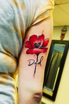 tattoo for my dad that passed away Memorial Tattoos Dad, Dad Memorial Tattoo, Tattoos For Dad Memorial, Father Daughter Tattoos, Brother From Another Mother, Special Tattoos, Dad Tattoos, Memorial Tattoo