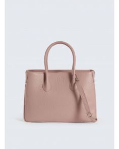 Tote bag in genuine leather Detachable shoulder strap Adjustable shoulder strap Cinzia Rocca logo in the middle Magnetic button closure 1 zip inner pocket Grey Tote Bag, Cinzia Rocca, Grey Tote Bags, Pink Tote Bag, Grey Shoulder Bag, Pink Shoulder Bag, Blue Tote Bag, Grey Tote, Pink Tote Bags