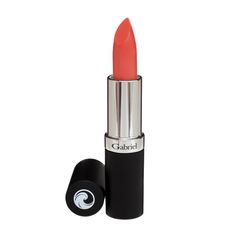 Santa-Fe Lipstick - Gabriel Cosmetics  A beautiful Red Orange shade. Vegan Lipstick Brands, Orchid Lipstick, Gluten Free Lipstick, Mauve Lipstick, Shimmer Lipstick, Vegan Cosmetics, Cosmetics Ingredients, Beauty Lipstick