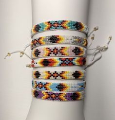 Southwest Native American Inspired adjustable Beaded Bracelet Jewelry American Native Style bracelet is the perfect jewelry for you or a gift for your friends.Christmas gifts. Size:13.5cm*0.8cm Packing:opp bag                                                                                                                             Native feather design western jewelry handmade bracelet perfect gift for her, wife and mom. Adjustable Beaded Bracelet, Friends Christmas Gifts, Handmade Jewelry Bracelets, Loom Bracelet, Friends Christmas, Bead Loom Bracelets, Native Style, Beaded Bracelet Patterns, Loom Bracelets