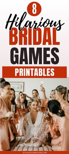 8 Hilarious Bridal Party Games Printables The Maid, The Maids