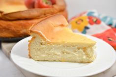 a piece of cake sitting on top of a white plate