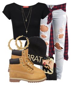 "BRAT." by cheerstostyle ❤ liked on Polyvore featuring McQ by Alexander McQueen, Lee, Influence, Kendall & Kylie, Timberland and NARS Cosmetics Outfits To Wear With Timberlands, Da Brat, Timberland Outfits, Outfits To Wear, Women Nike, The Carnival, Dope Fashion, Cute Swag Outfits, Lee Jeans