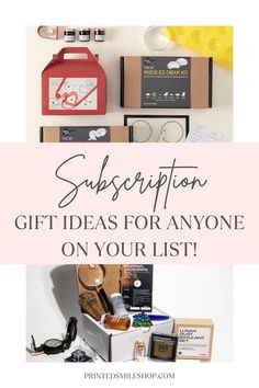 the words supposition gift ideas for anyone on your list