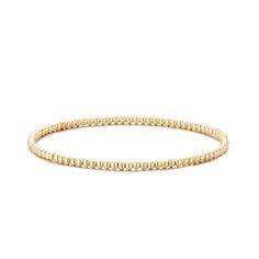 This stretchy gold ball bracelet is made of 14k gold filled beads, and is the perfect addition to any outfit. Whether you're dressing up for a special occasion or just want to add a touch of luxury to your everyday look, this bracelet is sure to make a statement. Swim, sweat, and sleep in it without a worry in the world. Gold Ball Bracelet, Ball Bracelet, Everyday Look, Gold Filled, Special Occasion, Sleep, Bracelet, Beads, Gold