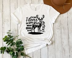 "I'm Into Fitness Whole Deer In My Freezer Shirt, Fit'ness Whole Deer In My Freezer, Hunting Shirt, Funny Shirt, Deer Season Outfits * Processing time is 1 business day (there may be exceptions during holiday seasons). Delivery time is based on your shipping type selection and location. Please check the estimated delivery times at checkout and upgrade the shipping at checkout if you need it sooner. * All items are made-to-order. Because of the nature of these items, unless they arrive damaged or Dear Hunting, Season Outfits, Deer Season, Deer Hunting Shirts, Cute Country Outfits, Western Style Outfits, Cute N Country, Birthday Board, Hunting Shirts