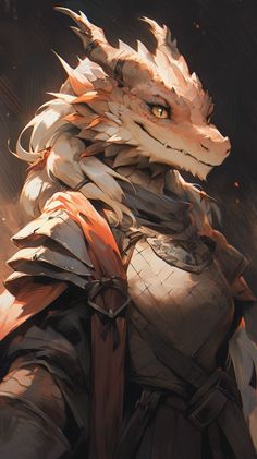 Female Dragonborn, Dnd Paladin, Dragon Born, Mythical Creatures Fantasy, Copper Dragon, Dnd Dragons, Fantasy Beasts