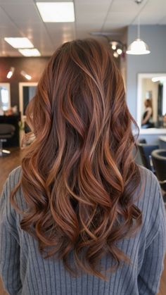 Explore stunning copper balayage hair color ideas perfect for 2025Discover styles ranging from dark copper red ombre to deep copper shagWhether you prefer subtle hues or vibrant shadesfind inspiration for your next salon visit with our guide. Partial Auburn Balayage, Red Hair Copper Balayage, Toner Ideas For Brown Hair, Balayage For Dark Brown Hair Copper, Brown Lowlights In Red Hair, Dark Copper Balayage Hair, Gingerbread Hair Color Balayage, Mahogany Ombre Hair, Cowgirl Copper Highlights On Brown Hair