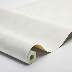 an image of a white wallpaper with leaves on the back and bottom part of it