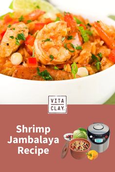 This delicious and nutritious shrimp jambalaya recipe is the perfect one pot meal for winter. Make this healthy seafood dish for dinner! Shrimp Jambalaya, Jambalaya Recipe, Jambalaya, Seafood Recipes, Seafood