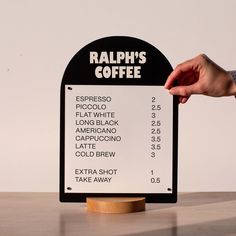 Designed as a magnetic table tent for your cafe or bakery table tops. Available in three sizes, there’s a Table Talker to display what you have on offer. Tabletop Sign Holder, Bakery Table, Card Counter, George And Willy, Blade Sign, Light Box Sign, Shop Signage, Countertop Options, Menu Boards