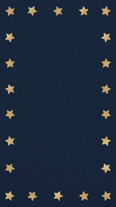 gold stars on a dark blue background