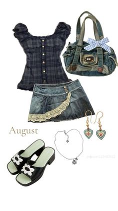 Fashion: #fashion, #style, #outfitinspiration, #beauty Funky Outfits, Y2k Outfits, 여자 패션, Gyaru