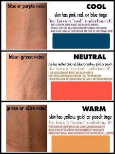 Make Up Yeux, Dark Lipstick Colors, Skin Tone Makeup, Neutral Skin Tone, Skin Undertones, Mode Tips, Warm Skin Tone, Hair Color Chart, Cool Skin Tone