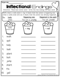 worksheet for reading the words in an english language, with pictures and numbers