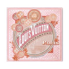 LOUIS VUITTON® - Malles Merveilleuses Square 90 - Pink Monogram Backgrounds, Louis Vuitton Paris, Louis Vuitton Gifts, Luxury Silk Scarves, Designer Silk Scarves, Trunk Bag, Travel Stickers, Monogram Bag, Louis Vuitton Official