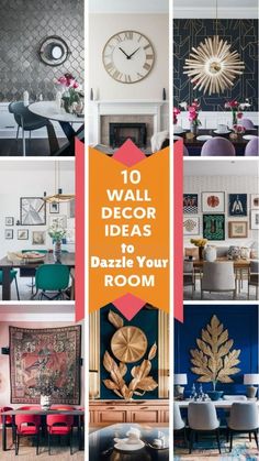 the top 10 wall decor ideas to dazzle your room