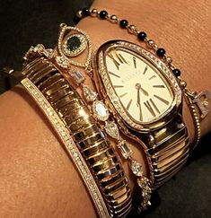 Serpenti Tubogas Watch, Serpenti Watch, Watches And Bracelets, Luxe Jewelry