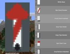 an image of a computer screen with the text minecraft in red and white on it