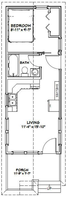 the floor plan for a two bedroom apartment with an attached bathroom and living room area