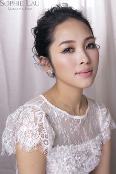 Stunning Bride Photo Shoot Makeup and Hair by Sophie Lau Models: Cecilia Wang, Lei Fang, Minico Xia, Melissa Ji, Cl... Asian Bridesmaid Dresses, Wedding Makeup Bridesmaid, Makeup Asian, Bridal Art