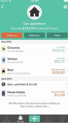 the app for renting rentals is displayed on an iphone