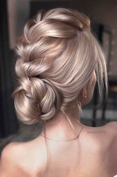 Braided Updo Wedding, Pinterest Hair, Trendy Wedding Hairstyles, Low Bun, Business Hairstyles, Braided Hairstyles Updo, Penteado Cabelo Curto, Braided Hairstyles For Wedding, Hair Updos