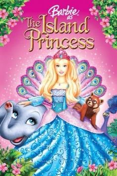 barbie the island princess book cover