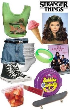 Strange Things Outfits, Stranger Things Shifting Outfits, Stranger Things Summer Outfits, Stranger Things Fashion Inspiration, Max Mayfield Aesthetic Outfit, 80s Stranger Things Outfits, Stranger Things Oc Outfit, Stranger Things Inspired Outfits 80s