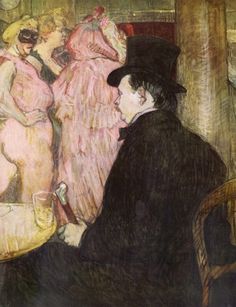 🎨 Henri de Toulouse-Lautrec: A Glimpse into Bohemian Paris 🎨 The artwork entitled "Maxime Dethomas" by Henri de Toulouse-Lautrec, created in 1896, offers a captivating exploration into the bohemian culture of late 19th-century Paris. This piece utilizes the medium of oil on cardboard, highlighting Lautrec's penchant for capturing the personalities and nights of Montmartre with vibrant, expressive strokes. This portrait of Maxime Dethomas, an influential art critic and administrator, is note... Lautrec Paintings, Toulouse Lautrec Paintings, Post Impressionism, Bohemian Art, Costume Designer, Post Impressionists