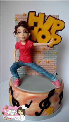 Hip Hop Cake, New Cake Design, Fondant Art, Music Cakes, Boys Cake, Teen Cakes