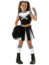 Girls Bad Spirit Cheerleader Costume - Party City just ordered this for Madds @Jennifer King Cheerleader Costume Kids, Childrens Halloween Costumes, Spirit Costume, Spirit Halloween Costumes, Party City Costumes, Goth Costume, Top Halloween Costumes, Girl Halloween Costumes