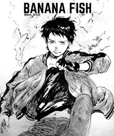 the cover to banana fish comics