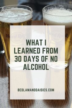 30 days of no alcohol. Nope. That's what I thought when I read about it. But I'm always up for a good challenge and I even learned a few lessons.   #30daychallenge #alcoholdetox #wellness Alcohol Cleanse, Drinking Challenges, Alcohol Benefits, 30 Day Detox, Wellness Challenge, Detox Challenge