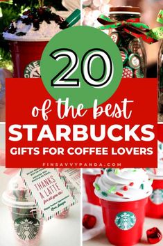 the best starbucks gifts for coffee lovers that are easy to make and great for christmas