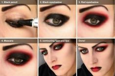 Vampire Makeup Tutorial, Halloween Make-up Looks, Vampire Makeup, Halloween Makeup Tutorial, Special Effects Makeup, Halloween Costumes Makeup, Gothic Makeup, Goth Makeup, Halloween Makeup Looks