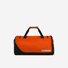 Perfect for every road trip, overnight stay, weekend getaway, or even longer adventures, this Clemson Tigers Solid Big Logo Duffle Bag is here to help you pack up your clothes, as well as all that fandom. Features All-over team-colored design so you can rep the team in style Bold team logo display on front, in case there were any doubts where your allegiances lie Wordmark team name display on back for a little extra team spirit Four dedicated full-zip pockets for plenty of storage Padded handle Sporty Bags With Zipper For Travel, Sporty Bag With Zipper Closure For Trip, Practical Gym Bag With Zipper For Overnight Trips, Sporty Rectangular Luggage For Weekend Trips, Sporty Luggage With Zipper Closure For Trips, Casual Gym Bag For Overnight Trips, Sporty Rectangular Luggage For Overnight Trips, Casual Luggage For Overnight Trips, Sporty Luggage For Overnight Trips With Zipper Closure