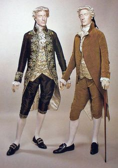 man's three-piece suit began to develop in the late 17th century and was well established by the 18th century. In the early 17th century most men wore as the outer layer of garments a tailored doublet and full breeches 18th Century Mens Fashion, 17th Century Fashion, Period Clothing, Style Royal