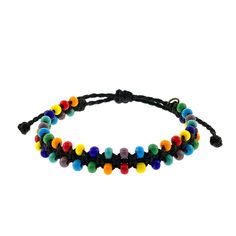 Friendships Colorful Beads Bracelet Waxed threaded By Ruigos Make your style incomparable and unique with this beautiful bracelet featuring striking colors beads and Logo Ruigos Tag Material: Glass Beads Colorful Adjustable Please Note: The color may be slightly different from the picture due to the different display device. Casual Rainbow Beaded Bracelets With Sliding Knot, Colorful Adjustable Round Bead Bracelets, Colorful Adjustable Bracelets With Round Beads, Bohemian Rainbow Beaded Bracelets With Sliding Knot, Multicolor Hand Wrapped Beaded Bracelets For Friendship, Hippie Style Multicolor Round Bead Bracelets, Hippie Style Multicolor Round Beaded Bracelets, Adjustable Rainbow Friendship Bracelets With Colorful Beads, Adjustable Rainbow Friendship Bracelet With Colorful Beads