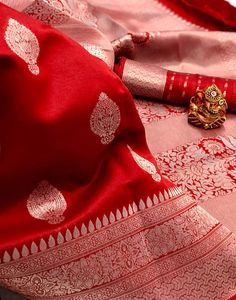 Type:
Saree


Saree Color:
Red


Blouse Color:
Red


Saree Length:
6.3 Mtrs (With Blouse)


Blouse Length:
0.80 Mtr


Fabric:
Banarasi Silk


Work:
Weaving


Care Instruction:
Hand Wash


Product Code
16729 Red Banarasi Silk Saree, Jari Saree, Banarsi Silk Saree, Designer Sarees Wedding, Indian Designer Sarees, White Saree, Net Saree