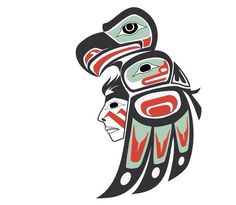 Alaskan Tattoos, Thunderbird Art, Native Thunderbird, Alaska Style, Native American Tattoo Designs, Indian Tattoo Design, Native Symbols