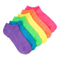 Neon Socks, Socks Ideas, Ladies Shoe, Rainbow Socks, Sock Drawer, Stocking Tights, Cute Socks, Disney Drawings