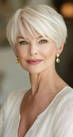 Short Bob Hairstyles Women Over 50, Short Hairstyles For Thick Gray Hair, Short Hairstyles For White Hair, Back View Short Haircuts, Short Hair For 80 Year Old Women, Short Hair Square Face Pixie Cuts, Short Hairstyle Women 60 Years Old, Bob Hairstyles For Women Over 60, Short Hair For 60 Year Old Women