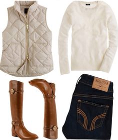 My Francesca's Dream Fall Wardrobe :) Fall Outfits For School, Boating Outfit, Outfit Winter, Cute Fall Outfits, Vest White, Casual Winter Outfits, Fall Wardrobe