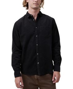 in stock Unstructured Black Tops With Pockets, Black Unstructured Classic Shirt, Washed Black Long Sleeve Shirt With Button Closure, Functional Black Long Sleeve T-shirt, Military Style Cotton Long Sleeve Shirt, Unstructured Black Button-up Shirt, Washed Black Long Sleeve Cotton T-shirt, Black Cotton Raglan Sleeve T-shirt, Cutaway Collar