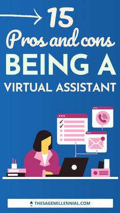 15 Pros and Cons of Being a Virtual Assistant Best Part Time Jobs, Work From Anywhere, Making Extra Cash, Part Time Jobs, Career Path, The Freedom, Pros And Cons, Work From Home Jobs, Virtual Assistant